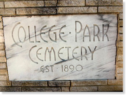 2 Single Grave Spaces $5K for both! College Park Cemetery College Park, GA EMP The Cemetery Exchange 23-0717-12