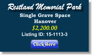 Grave Space for Sale  - Restland Memorial Park - East Hanover, NJ - The Cemetery Exchange