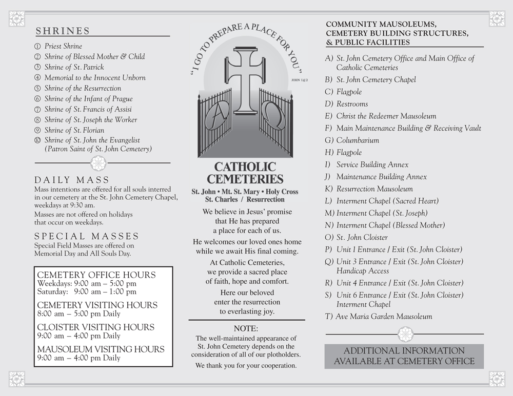 Companion Crypt for Sale - St. John Cemetery - Middle Village, NY - The Cemetery Exchange