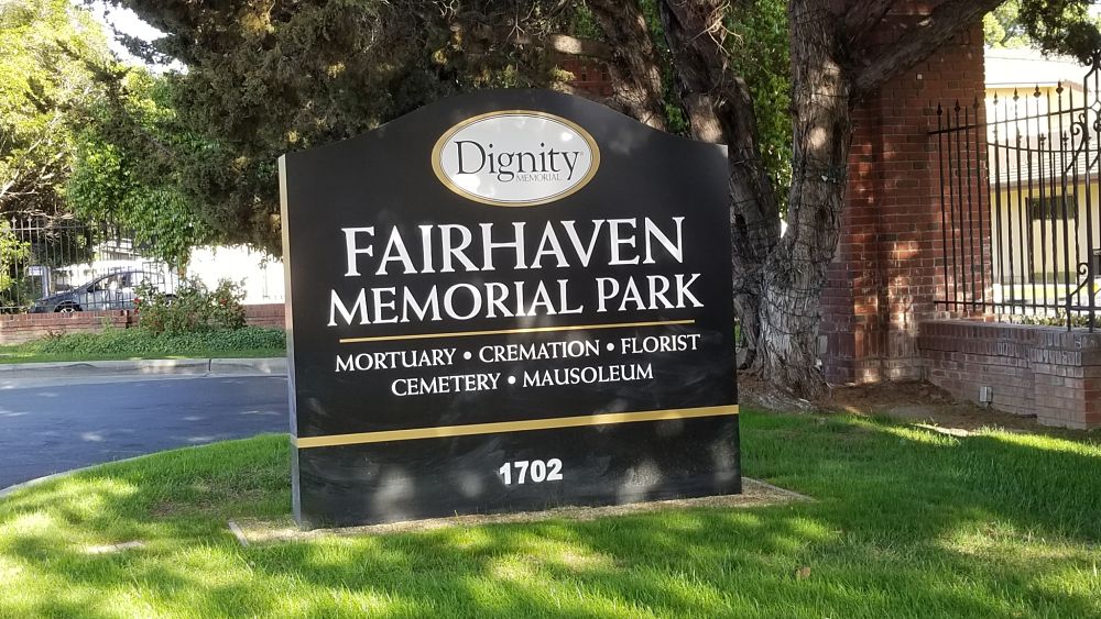 Companion Lawn Crypt for Sale - Fairhaven Memorial Park - Santa Ana, CA - The Cemetery Exchange