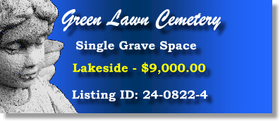 Single Grave Space $9K! Green Lawn Cemetery Roswell, GA Lakeside #cemeteryexchange 24-0822-4