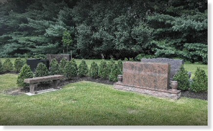 12 Single Grave Spaces for Sale $3Kea! Edgewood Memorial Park Glen Mills, PA Section 18 The Cemetery Exchange 22-1027-3