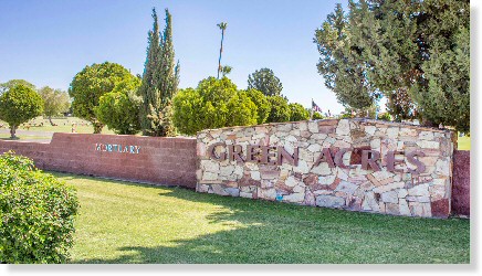 2 Single Grave Spaces $7200! Green Acres Cemetery Scottsdale, AZ Prayer The Cemetery Exchange 24-0611-5