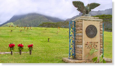 Single Grave Space $9K! Hawaiian Memorial Park Kanehoe, HI Valley View  The Cemetery Exchange 23-0308-3