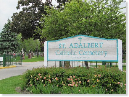 4 Single Grave Spaces $3900ea! St Adalbert Catholic Cemetery Niles, IL Section 28 #cemeteryexchange 25-0522-5